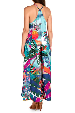 Robe de plage - Turquoise - Dolores Cortés