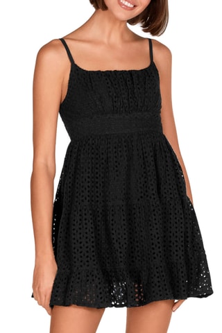 Robe de plage - Noir - Lola