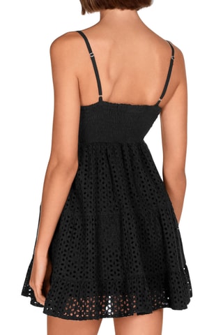 Robe de plage - Noir - Lola
