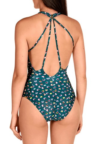 Maillot 1 pièce - Vert émeraude - Dolores Cortés