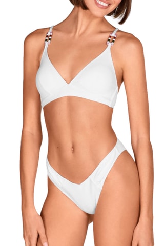 Maillot 2 pièces coques - Blanc - Lola