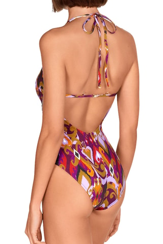 Maillot 1 pièce coques - Bordeaux- Lola