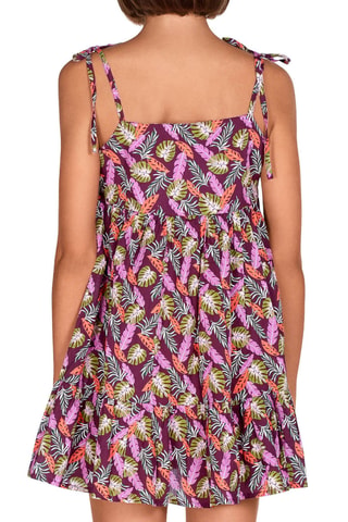 Robe de plage - Violet - Lola