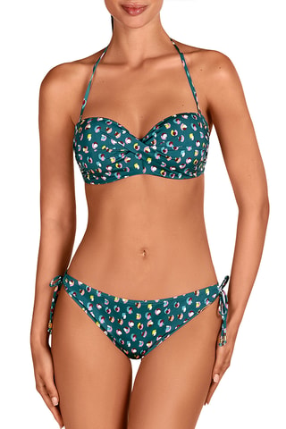 Maillot 2 pièces coques - Vert émeraude - Dolores Cortés