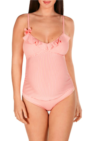 Tankini de maternité - Rouge - Dolores Cortés