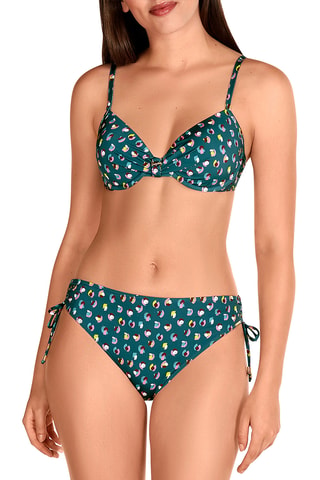 Maillot 2 pièces coques - Vert émeraude - Dolores Cortés
