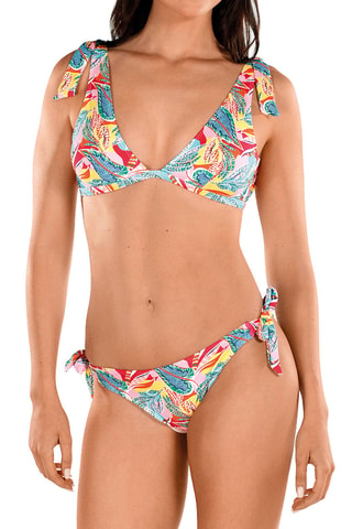 Maillot 2 pièces coques - Ciel - Tamouré