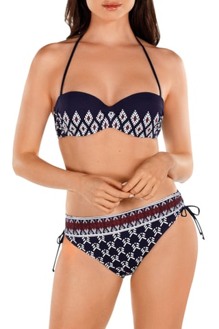 Maillot 2 pièces coques - Bleu marine - Tamouré
