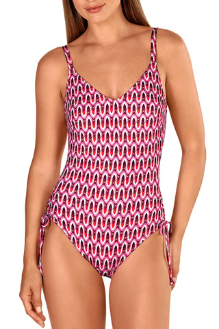 Maillot 1 pièce coques - Rose - Tamouré