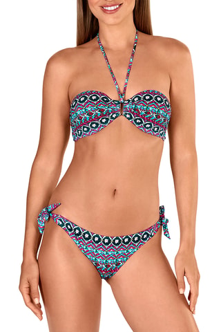 Maillot 2 pièces coques - Bleu - Tamouré