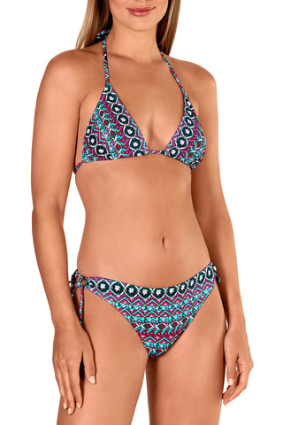 Maillot 2 pièces coques - Bleu - Tamouré