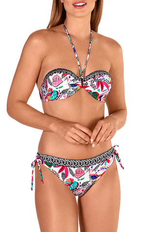 Maillot 2 pièces coques - Blanc - Tamouré