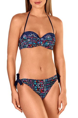 Maillot 2 pièces coques - Bleu marine - Tamouré