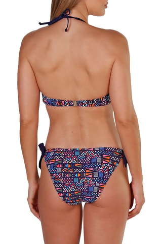 Maillot 2 pièces coques - Bleu marine - Tamouré