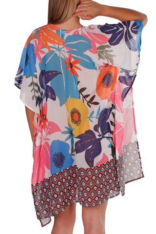 Caftan de plage - Blanc - Tamouré