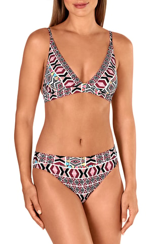 Maillot 2 pièces coques - Marron - Tamouré