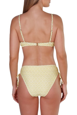 Maillot 2 pièces taille haute coques - Vert olive - Tamouré