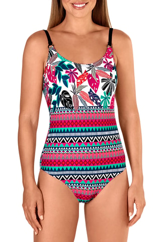 Maillot 1 pièce coques - Rose - Tamouré