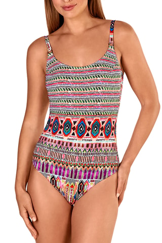 Maillot 1 pièce coques - Rose - Tamouré
