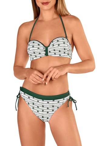 Maillot 2 pièces coques - Blanc - Tamouré