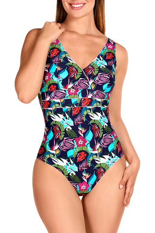 Maillot 1 pièce - Bleu - Tamouré