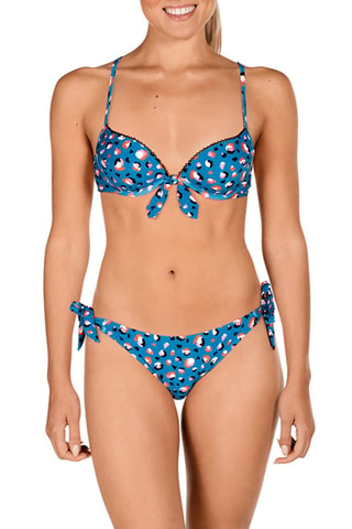 Maillot 2 pièces push-up - Bleu pétrole - Tamouré