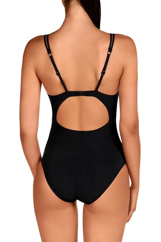 Maillot 1 pièce coques - Noir - Dolores Cortés