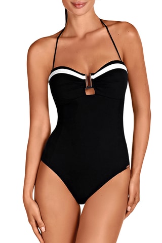 Maillot 1 pièce coques - Noir - Dolores Cortés