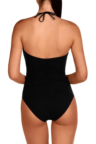 Maillot 1 pièce coques - Noir - Dolores Cortés