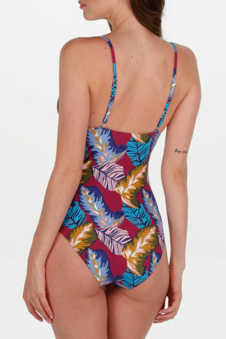 Maillot 1 pièce coques - Violet - Tamouré