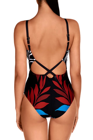 Maillot 1 pièce coques - Bleu pétrole - Dolores Cortés