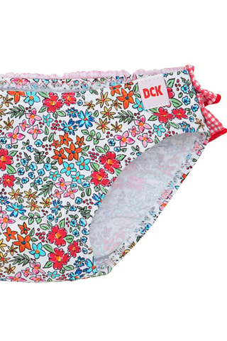 Bas de maillot - Rouge et blanc - DC-Kids Dolores Cortés
