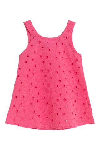Robe en broderie anglaise - Fuchsia - DC-Kids Dolores Cortés