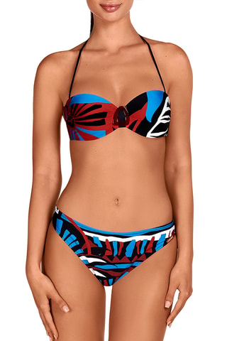 Maillot 2 pièces coques - Bleu électrique - Dolores Cortés