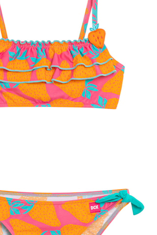 Maillot 2 pièces - Fuchsia et orange - DC-Kids Dolores Cortés