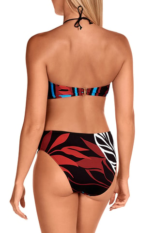 Maillot 2 pièces taille haute - Bleu électrique - Dolores Cortés