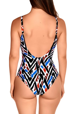 Maillot 1 pièce coques - Bleu électrique - Dolores Cortés