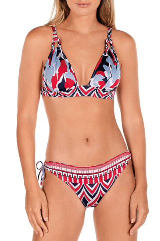 Maillot 2 pièces coques - Rouge - Dolores Cortés