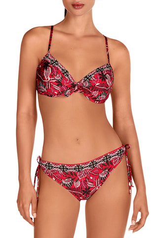 Maillot 2 pièces coques - Rouge - Dolores Cortés