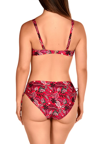 Maillot 2 pièces taille haute - Rouge - Dolores Cortés