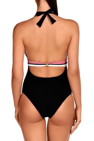 Maillot 1 pièce coques - Noir - Dolores Cortés
