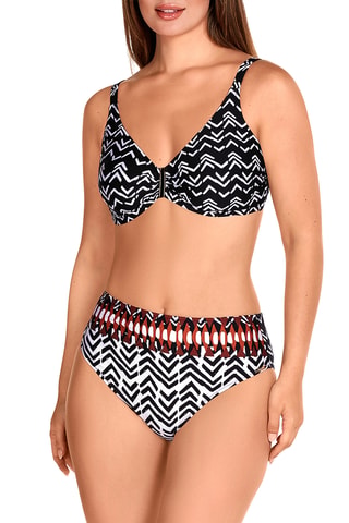 Maillot 2 pièces taille haute - Noir - Dolores Cortés