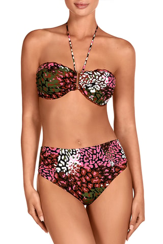 Maillot 2 pièces taille haute - Vert foncé - Dolores Cortés
