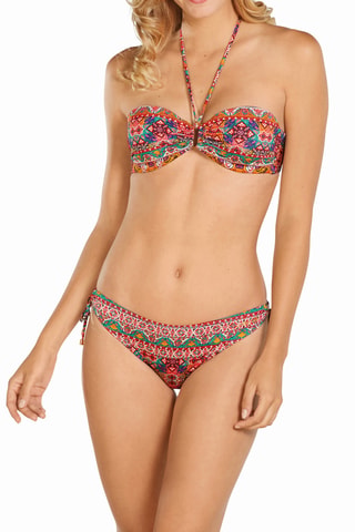 Maillot 2 pièces coques - Marron - Dolores Cortés