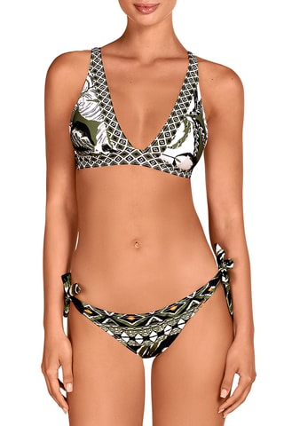 Maillot 2 pièces coques - Vert foncé - Dolores Cortés