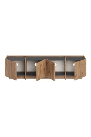 Meuble TV 4 portes - 180 x 46,2 x 35 cm