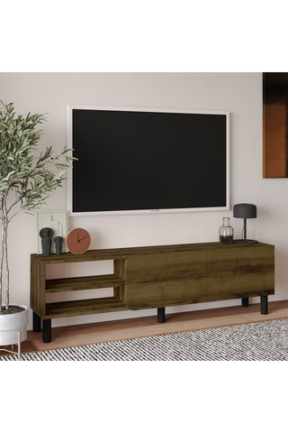 Meuble TV 2 portes - 150 x 48,2 x 31,4 cm