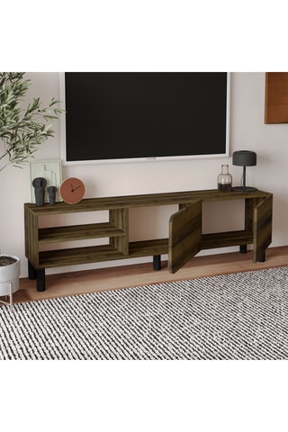 Meuble TV 2 portes - 150 x 48,2 x 31,4 cm