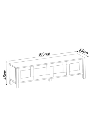Meuble TV - 160 x 35 x 45 cm