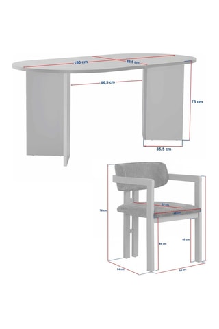Ensemble de salle à manger - 5 pièces